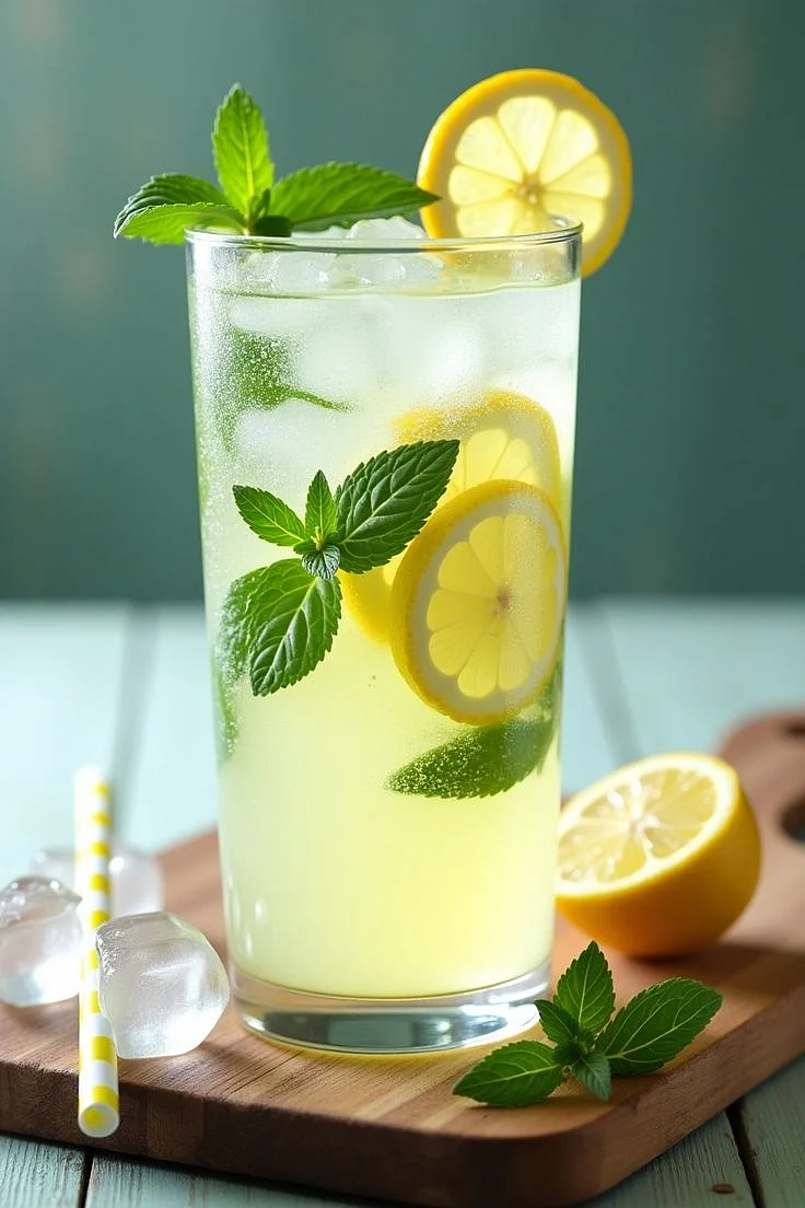 Lemon Basil Mojito