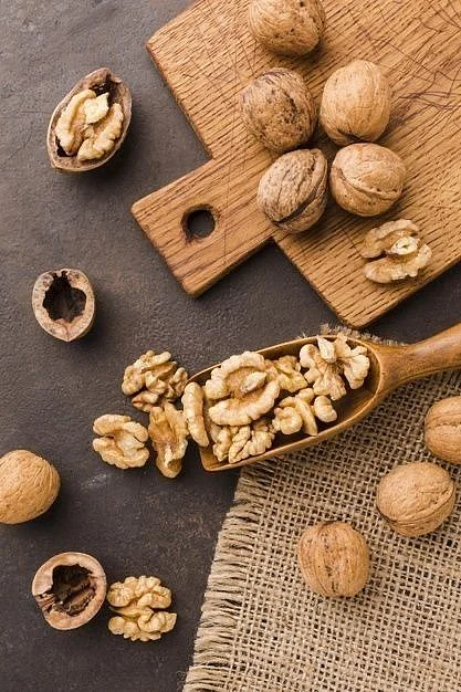 walnuts to milk. 8