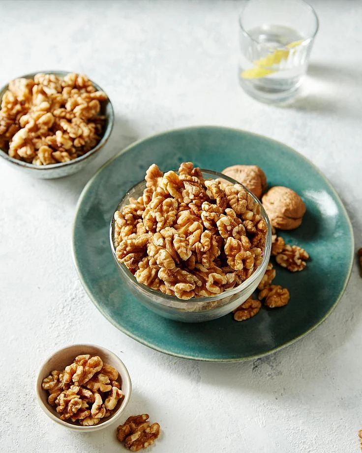 walnuts to milk. 6