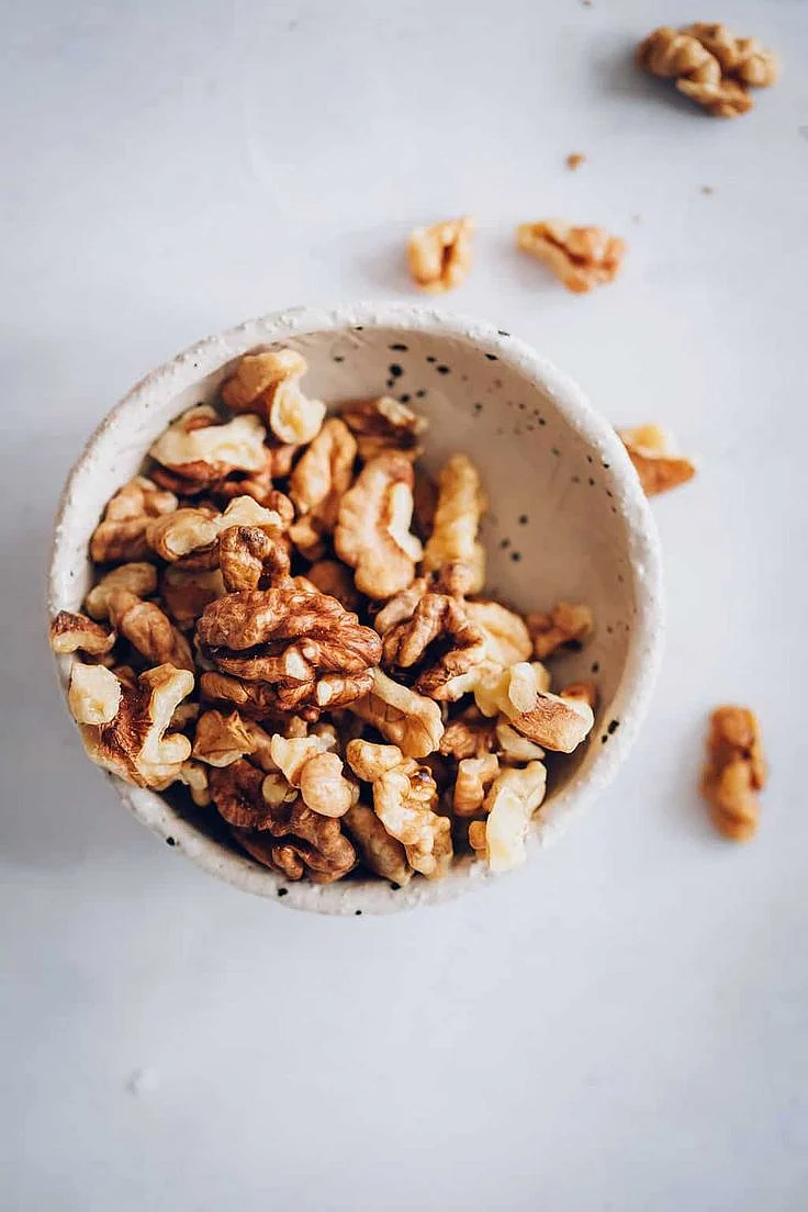 walnuts to milk. 5