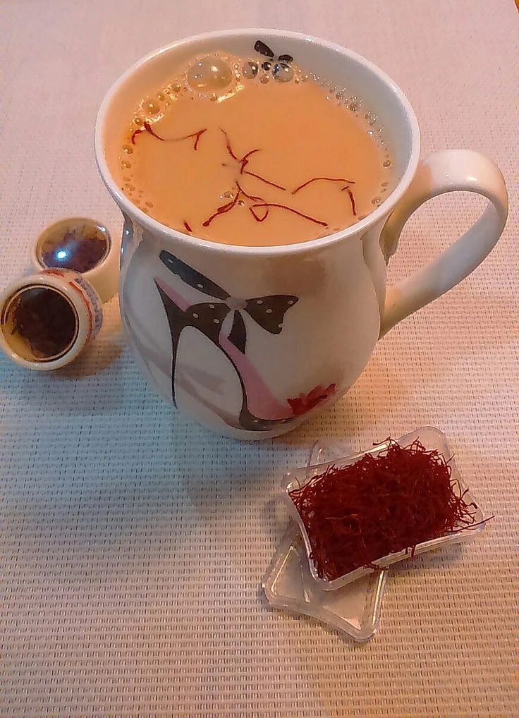 Saffron Tea