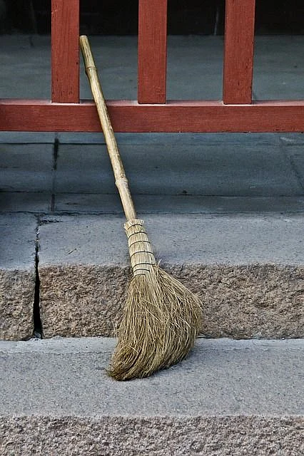 Sweeping. 2