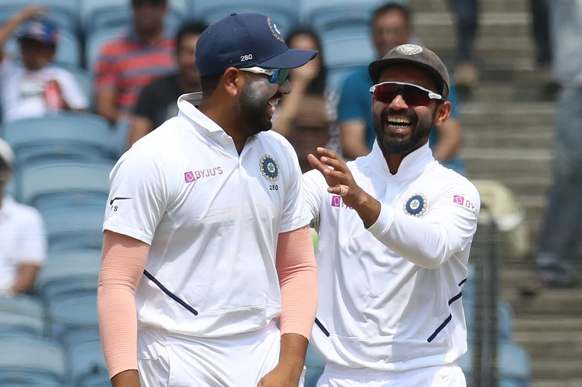 Rohit Sharma with Ajinkya Rahane 3