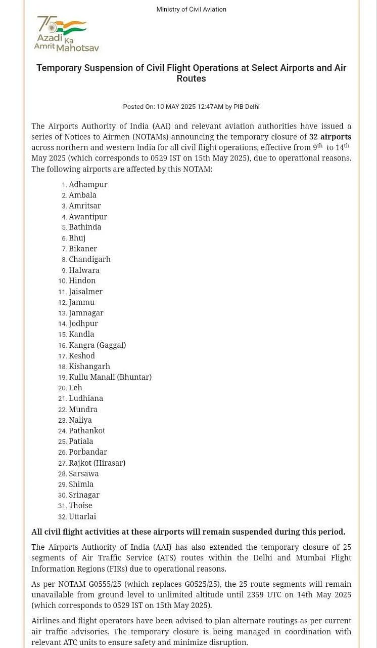 Airport List