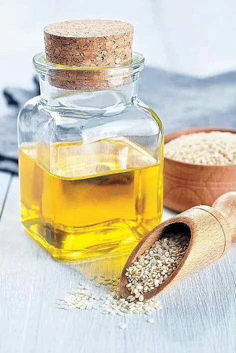 Sesame oil. 1