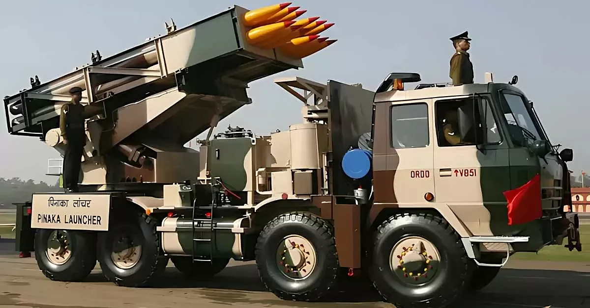 What is Pinaka Multi Barrel Rocket Launcher