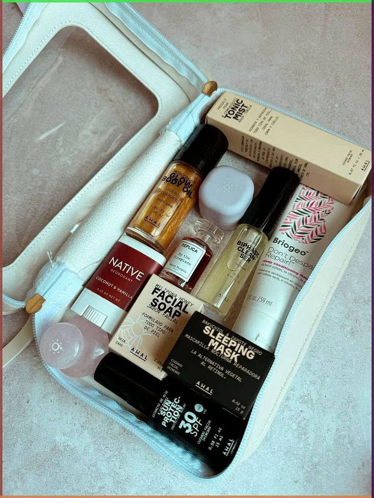 Light skincare products