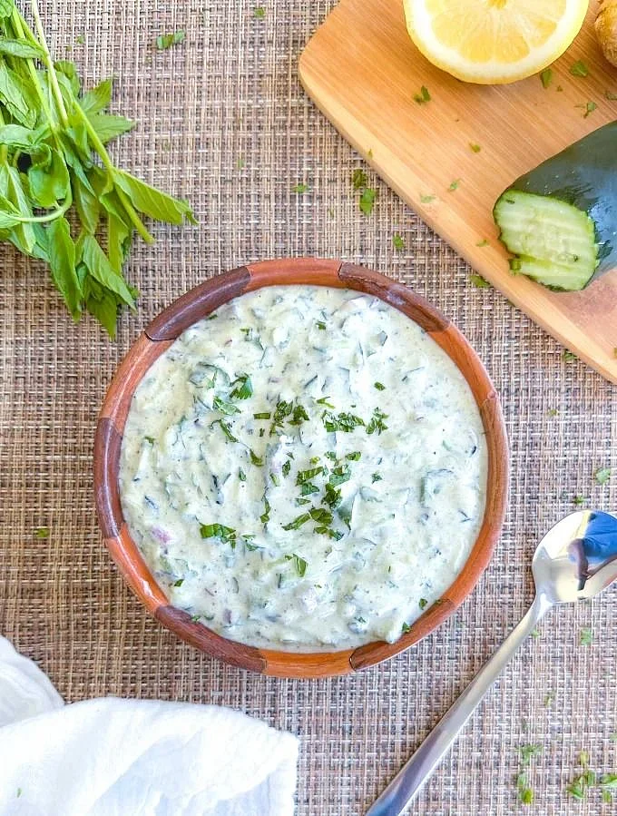 Cucumber Raita. 4