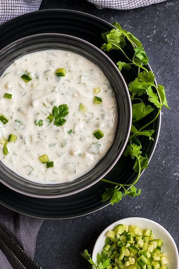 Cucumber Raita. 8