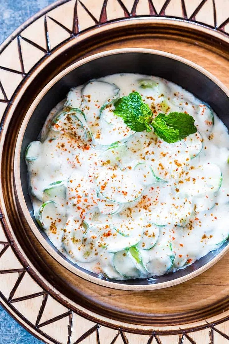 Cucumber Raita. 2