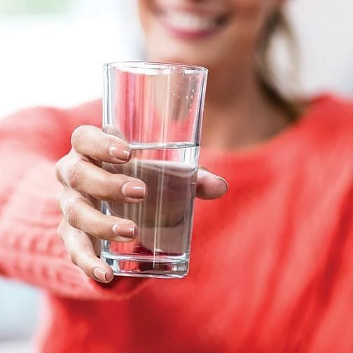 Drinking water. 2