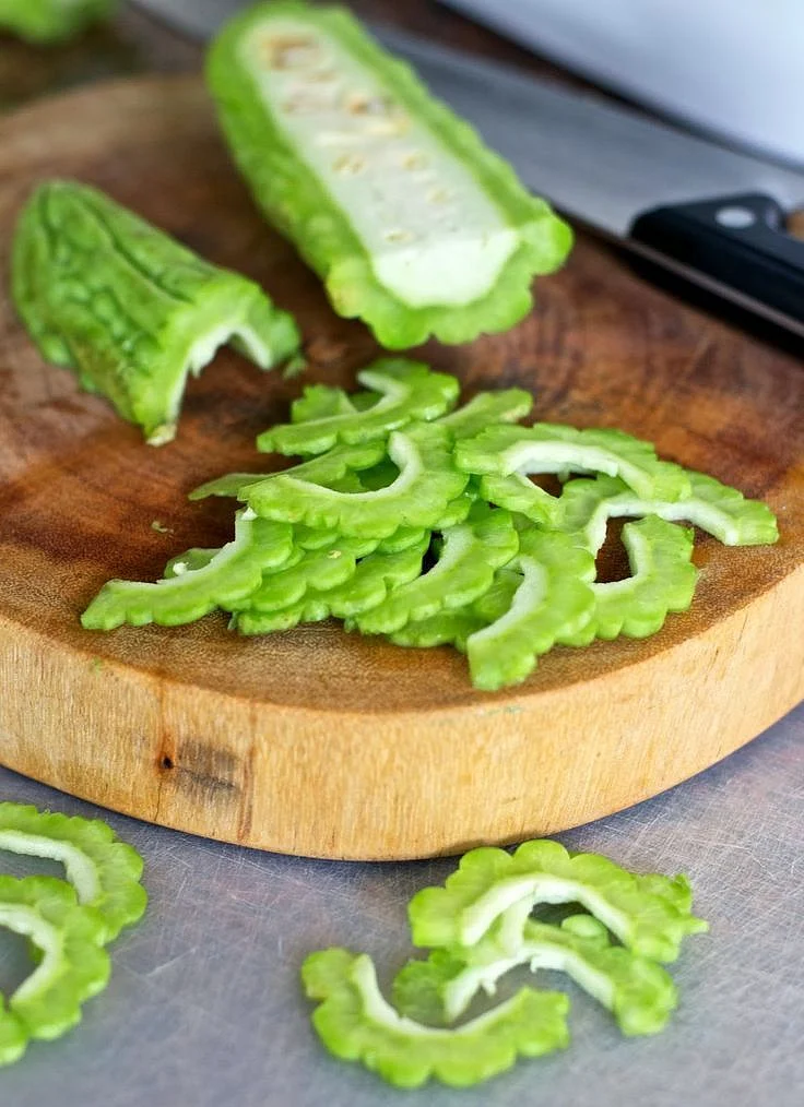 Bittergourd with curd 1