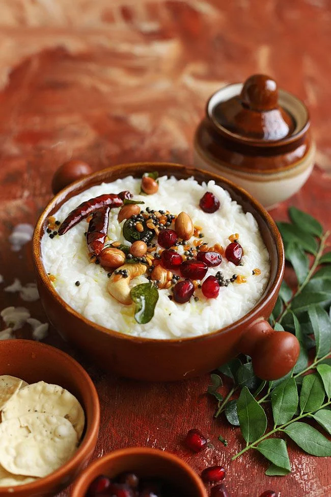 Curd Rice. 1