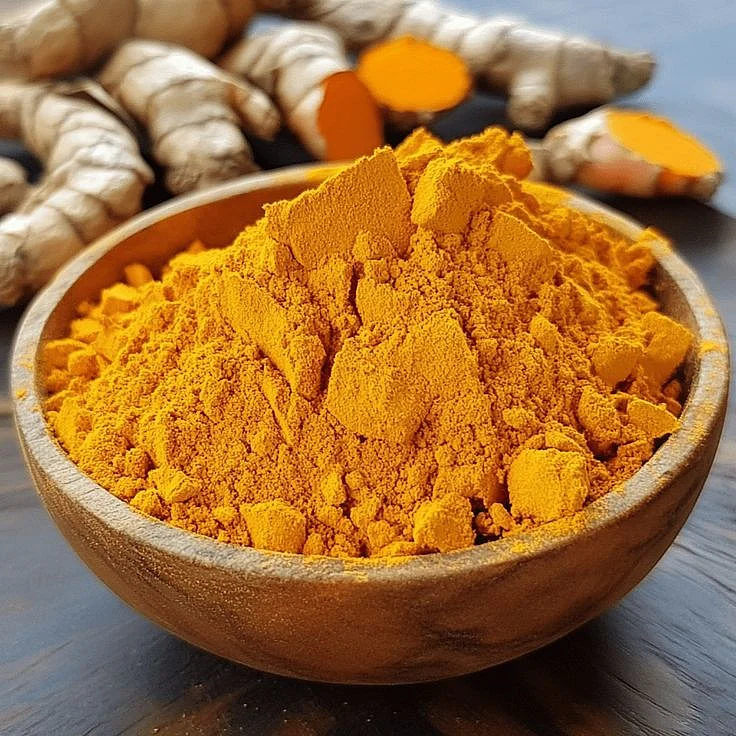 Roasted turmeric