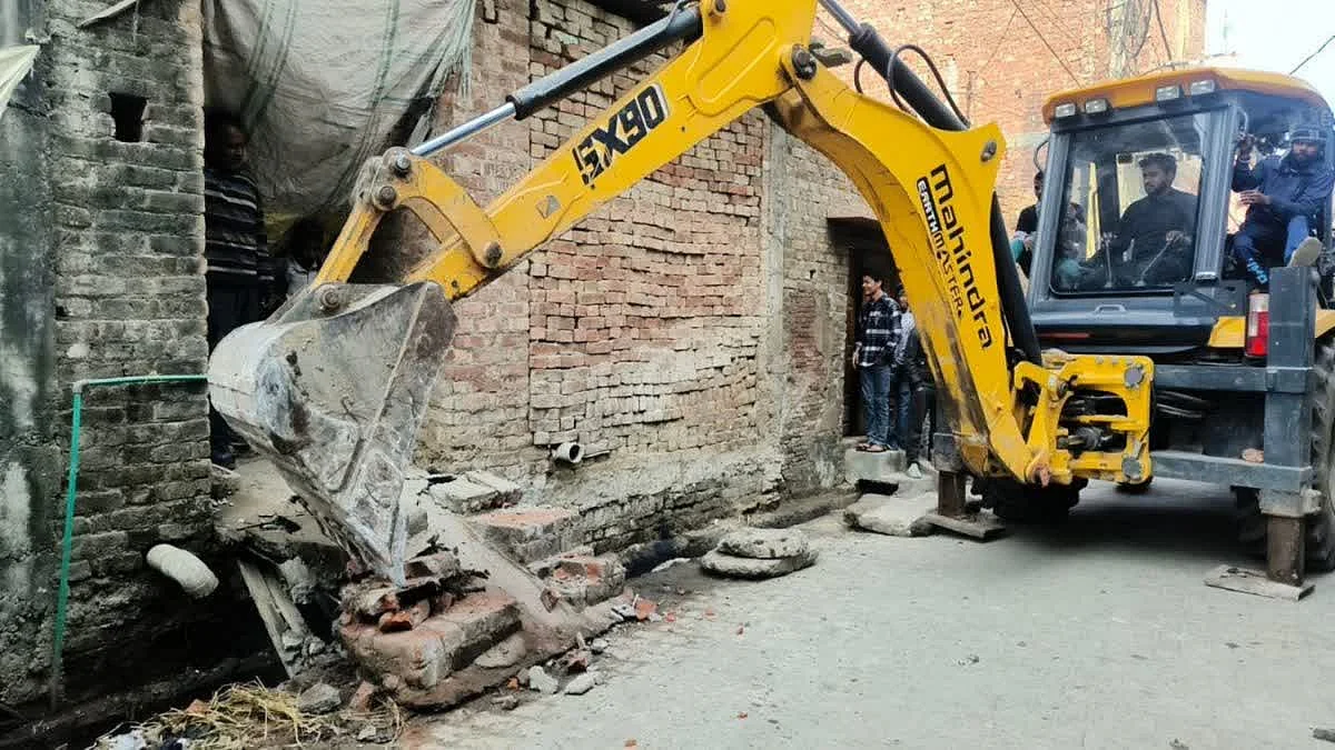 bulldozer action continues in Sambhal