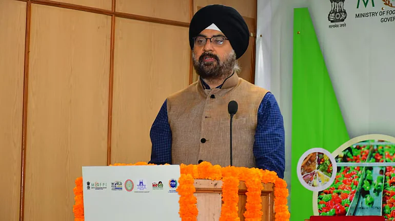  एमओएफपीआई के संयुक्त सचिव रंजीत सिंह 