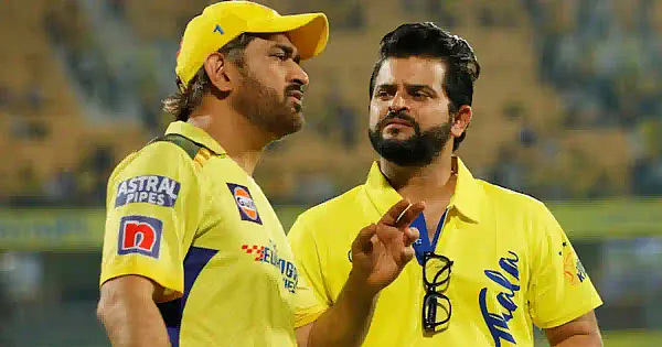 he is looking very strong suresh raina shares update on ms dhoni ahead of ipl 2025 1739356968006 large