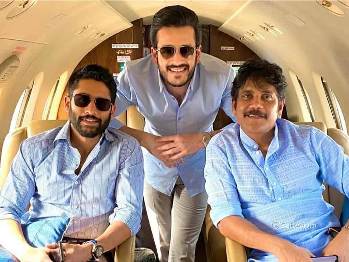 Akhil Akkineni - Naga Chaitanya