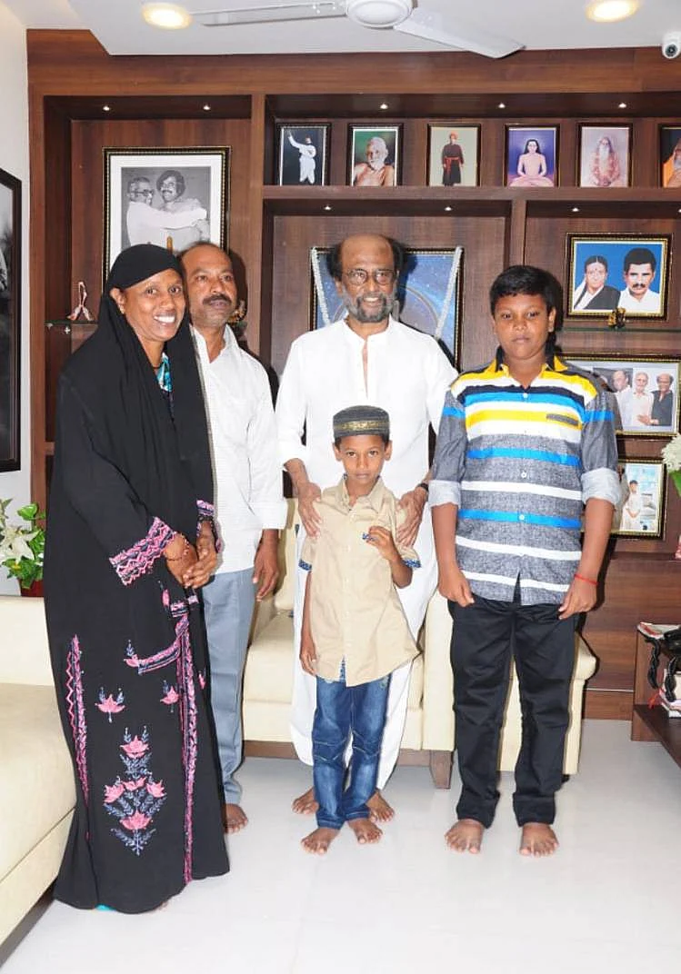 Rajnikant Met Yasin