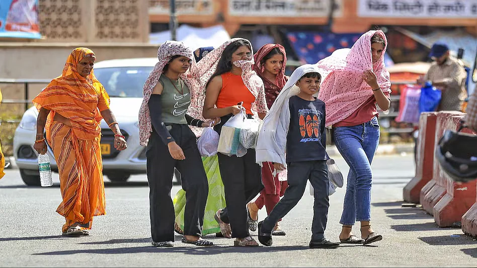 राजस्थान में भीषण गर्मी 