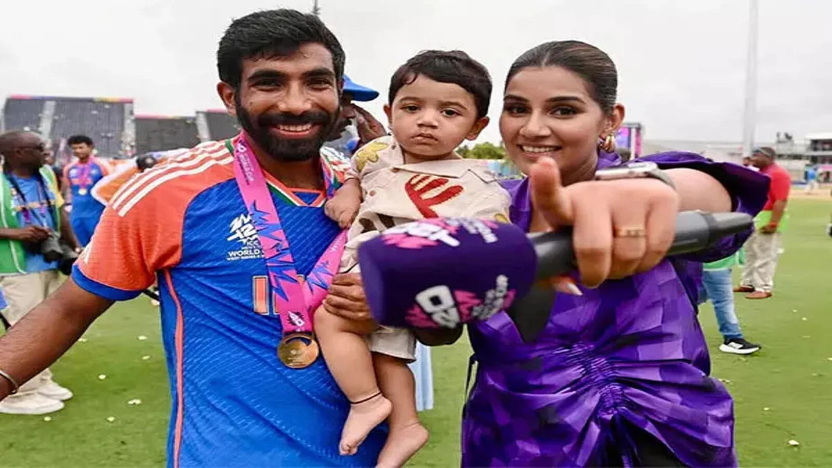 our son is not a topic for your entertainment sanjana ganesan slams trolls for mocking angad bumrah