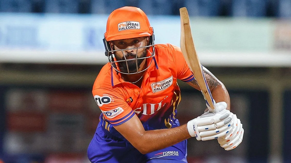 shreyas iyer mumbai t20 league