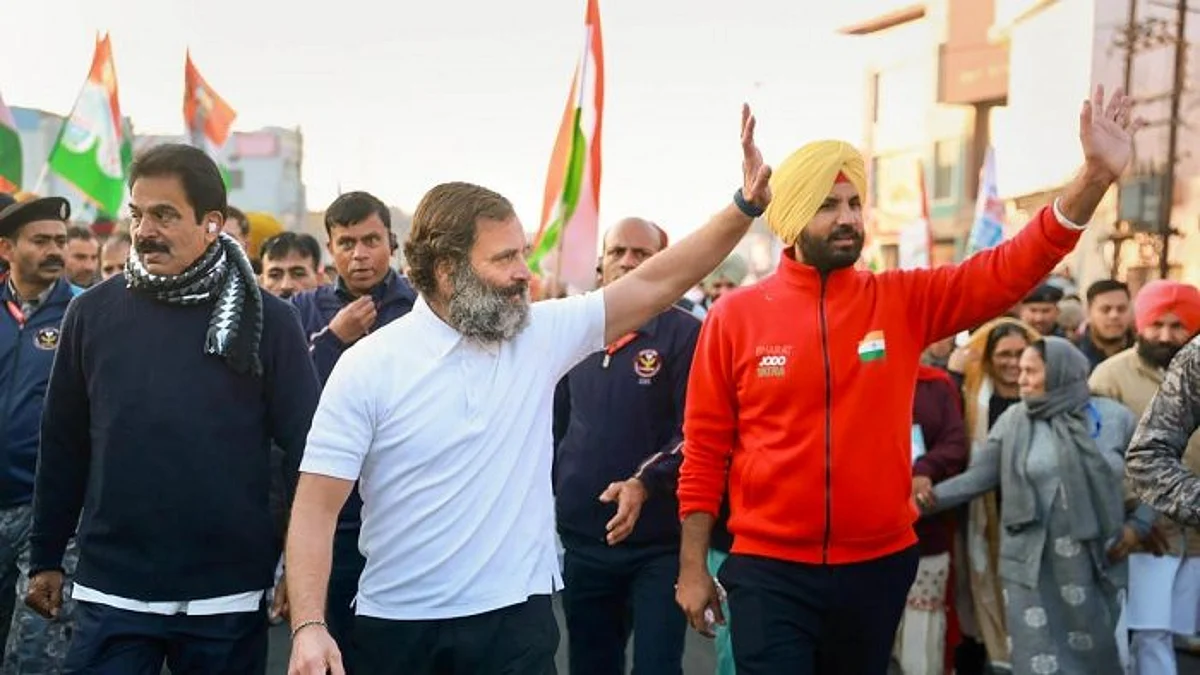 ਪੰਜਾਬ 'ਚ ਯਾਤਰਾ ਦਾ ਆਖਰੀ ਦਿਨ, ਰਾਹੁਲ ਸ਼ਾਮ ਨੂੰ ਜੰਮੂ-ਕਸ਼ਮੀਰ ਹੋਣਗੇ ਰਵਾਨਾ