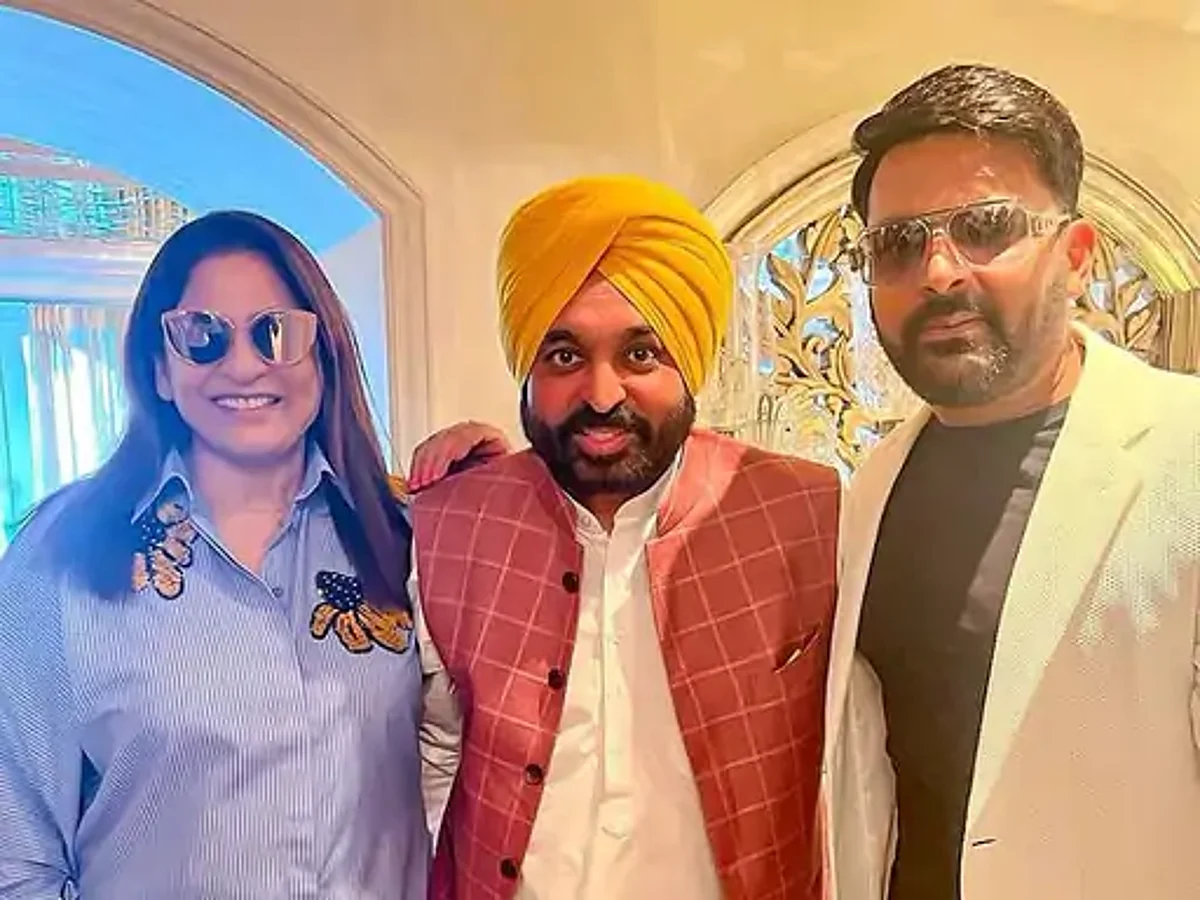 ਸੀਐੱਮ ਮਾਨ ਨੇ ਮੁੰਬਈ ਦੌਰੇ ਦੌਰਾਨ ਕਪਿਲ ਅਤੇ ਅਰਚਨਾ ਨਾਲ ਕੀਤੀ ਮੁਲਾਕਾਤ