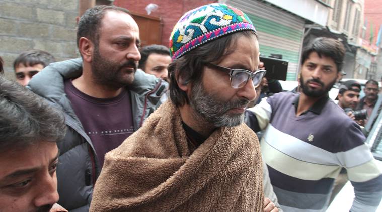 جے کے ایل ایف چیئرمین یاسین ملک اور دیگر 6 افراد پر ٹاڈا کے تحت فرد جرم عائد