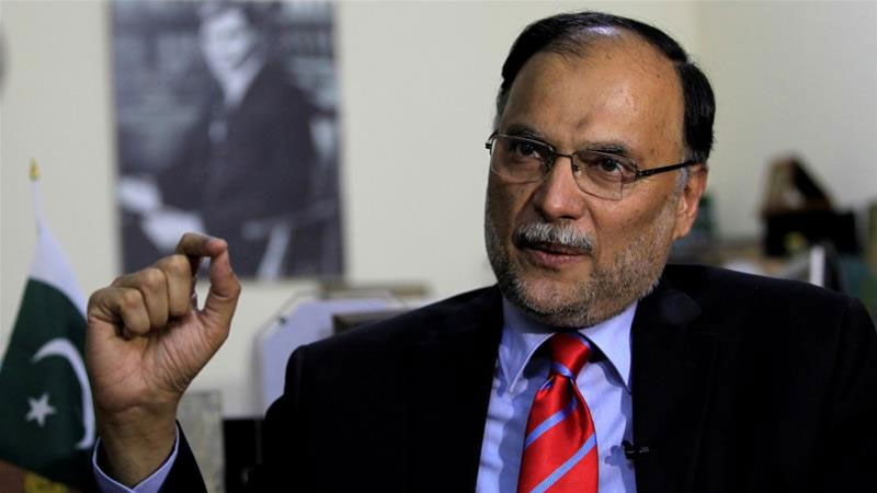 پاکستان کے وزیر داخلہ پر قاتلانہ حملہ