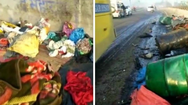 ہریانہ: فٹ پاتھ پر سو رہے مزدوروں کو کار نے روندا، 5 ہلاک، 9 زخمی
