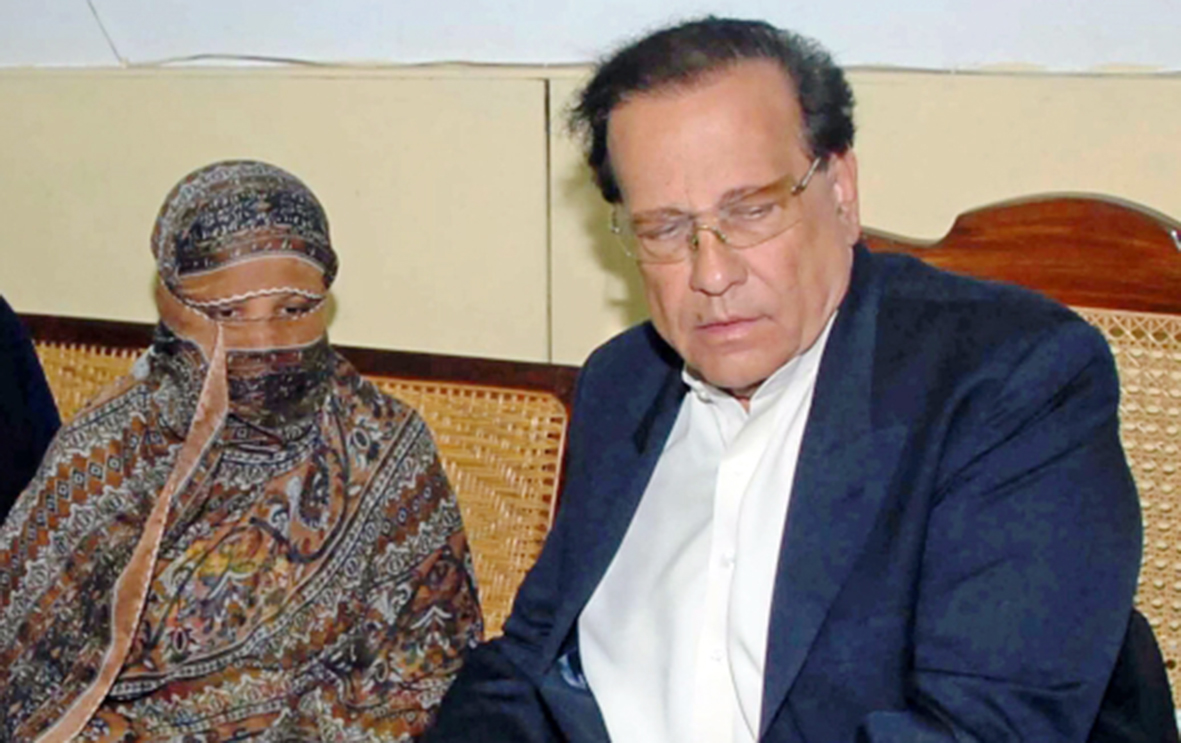 مجھے نہیں معلوم میری موکلہ آسیہ کہاں ہے: وکیل سیف الملوك