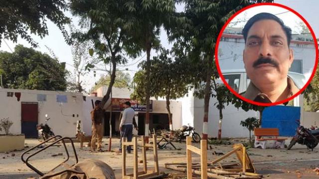 بلند شہر: انسپکٹر کے لواحقین کے برابر سمت کے گھر والوں کو معاوضہ دینے کا مطالبہ