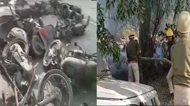 بلندشہر: سلاٹر ہاؤس کے خلاف احتجاج، مظاہرین اور پولس کی جھڑپ میں انسپکٹر کی موت