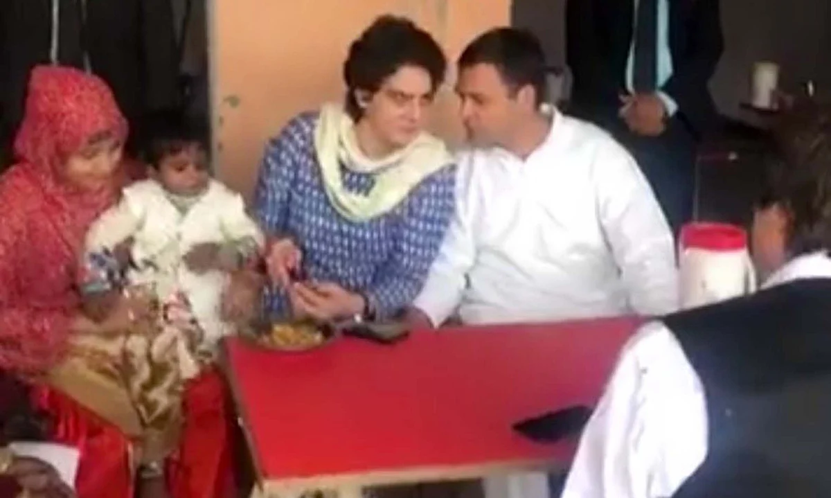 جب ڈھابہ مالک نے راہل-پرینکا کو خوشی کے مارے زیادہ میٹھی چائے پلا دی