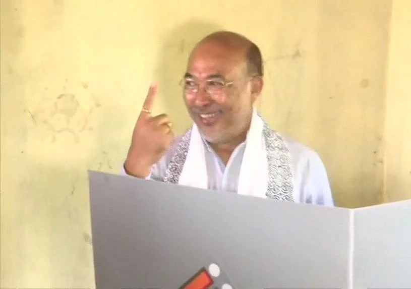 منی پور کے وزیر اعلیٰ این بیرین سنگھ