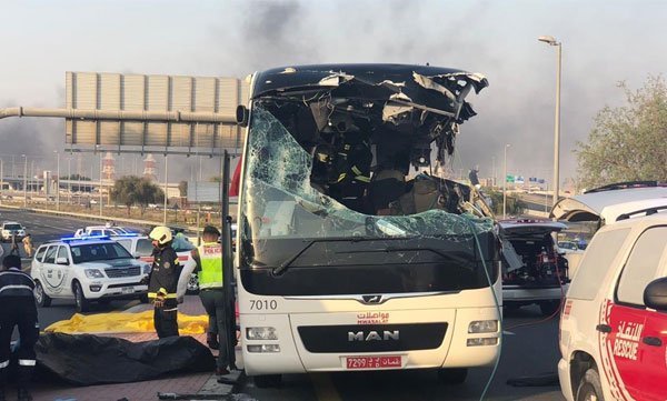 دبئی بس حادثہ: ہلاک شدگان 11 ہندوستانیوں کے جنازوں کی وطن واپسی کا عمل مکمل