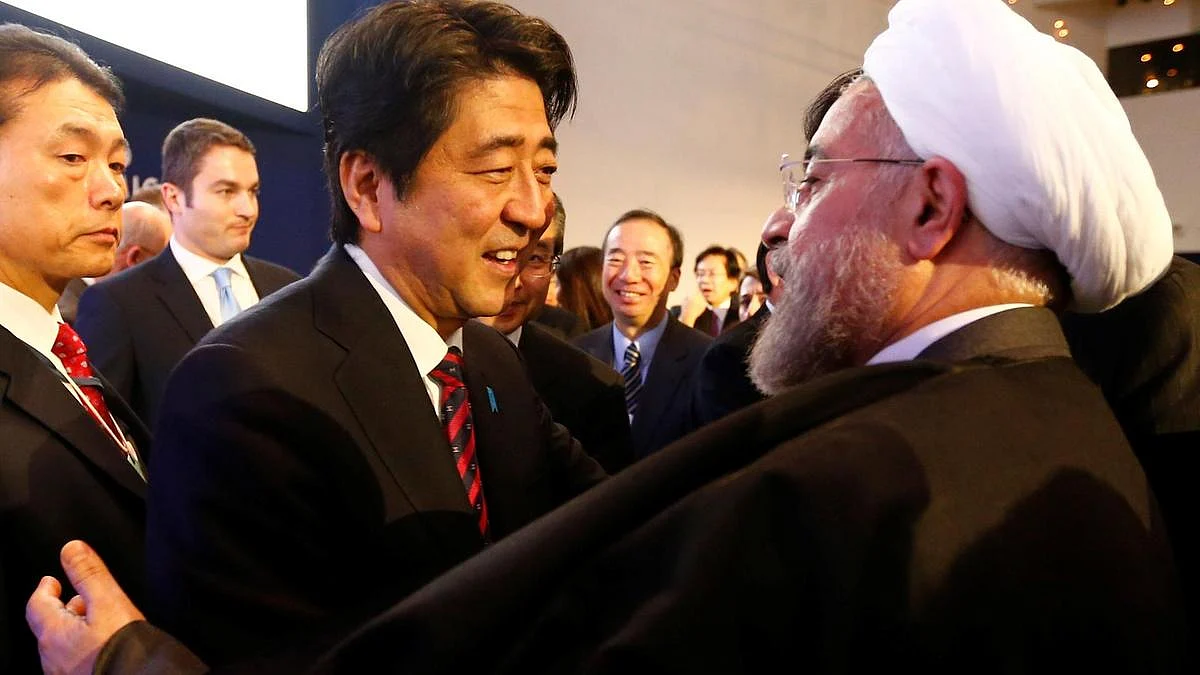 ایران کے 3 روزہ دورے پر جاپان کے وزیر اعظم شنزوآبے