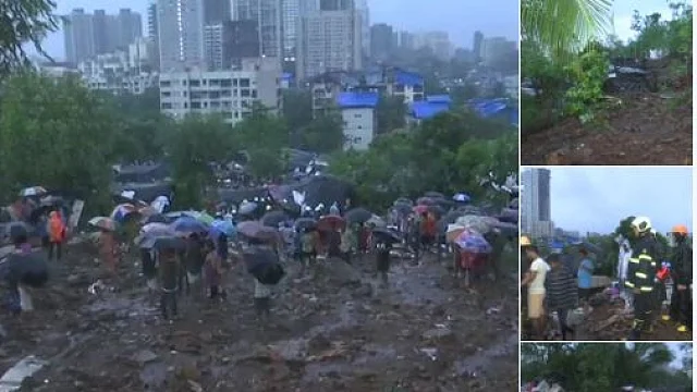 ممبئی میں ہائی الرٹ، عام تعطیل کا اعلان، کئی جگہ دیواریں منہدم، درجنوں ہلاکتیں