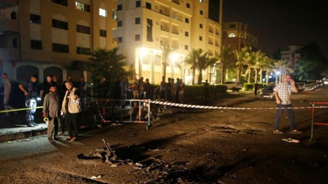 غزہ میں خود کش حملہ، 3 فلسطینی اہلکار ہلاک، داعش کی ہمدرد تنظیم پر شبہ