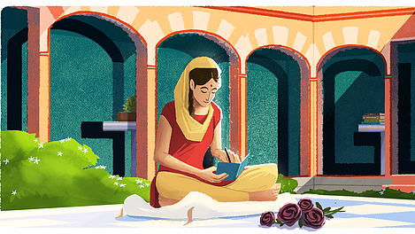 امرتا پریتم کے اعزاز میں گوگل نے بنایا ڈوڈل