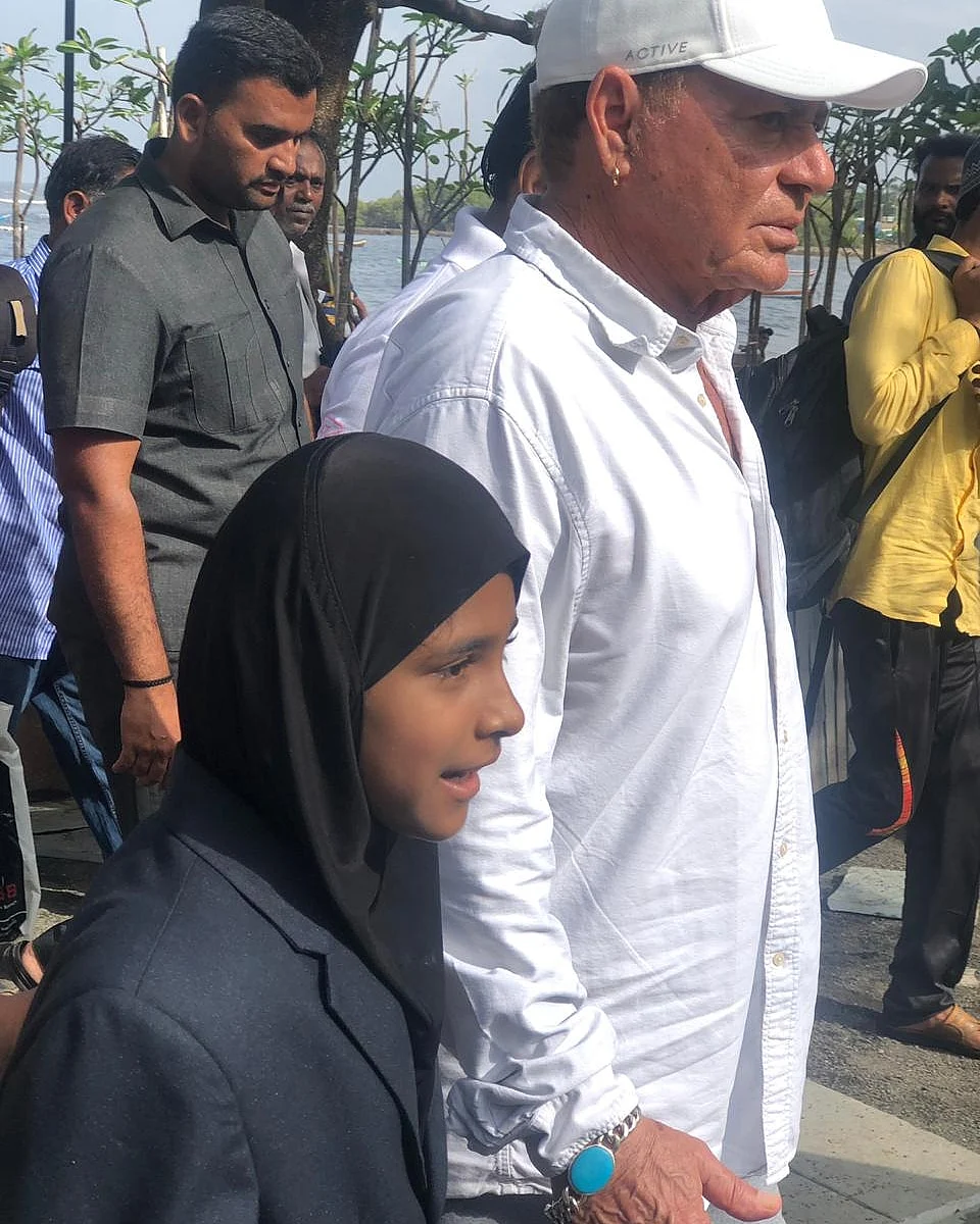 مشہور و معروف اسکرپٹ رائٹر سلیم خان کے ساتھ رفاہ تسکین