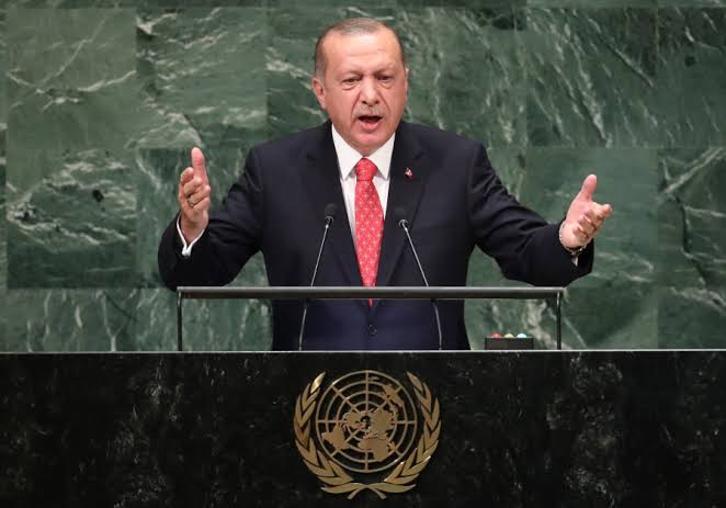 طیب اردوغان نے اقوام متحدہ میں اٹھایا کشمیر کا مسئلہ