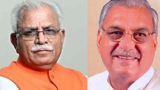 ہریانہ میں کھٹر حکومت پر خطرے کے بادل، بی جے پی اور کانگریس میں نزدیکی مقابلہ: سروے