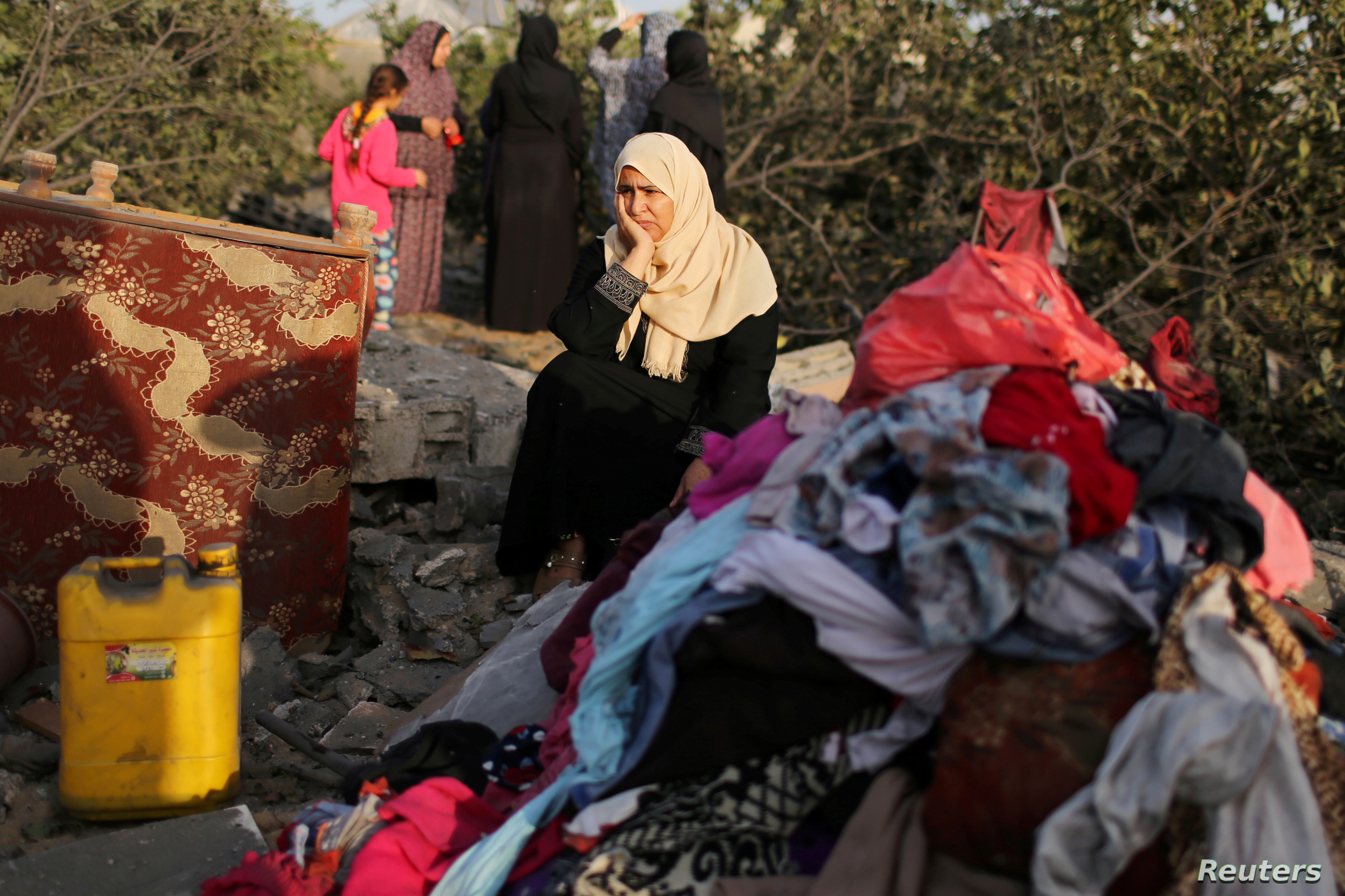 غزہ پٹی: اسرائیلی جارحیت کے آغاز کے بعد سے 34 فلسطینی جاں بحق، 100 سے زائد زخمی