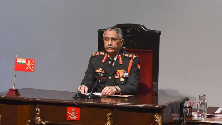 چین سے ملحق سرحد پر اب صورت حال بہتر ہے: جنرل نروانے