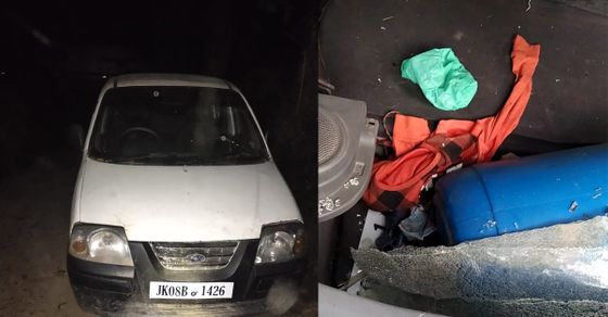 پلوامہ کو دوبارہ دہلانے کی سازش ناکام، آئی ای ڈی سے بھری سینٹرو کار برآمد