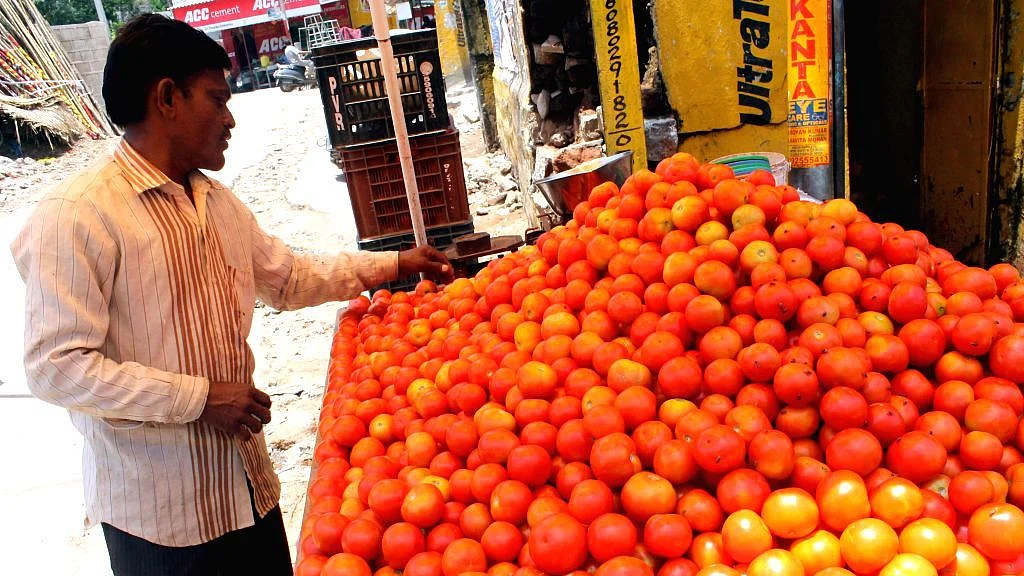 حیدرآباد میں ٹماٹر ہوا لال، قیمت 40 تا 50 روپئے کیلو
