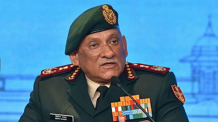 بپن راوت، تصویر سوشل میڈیا
