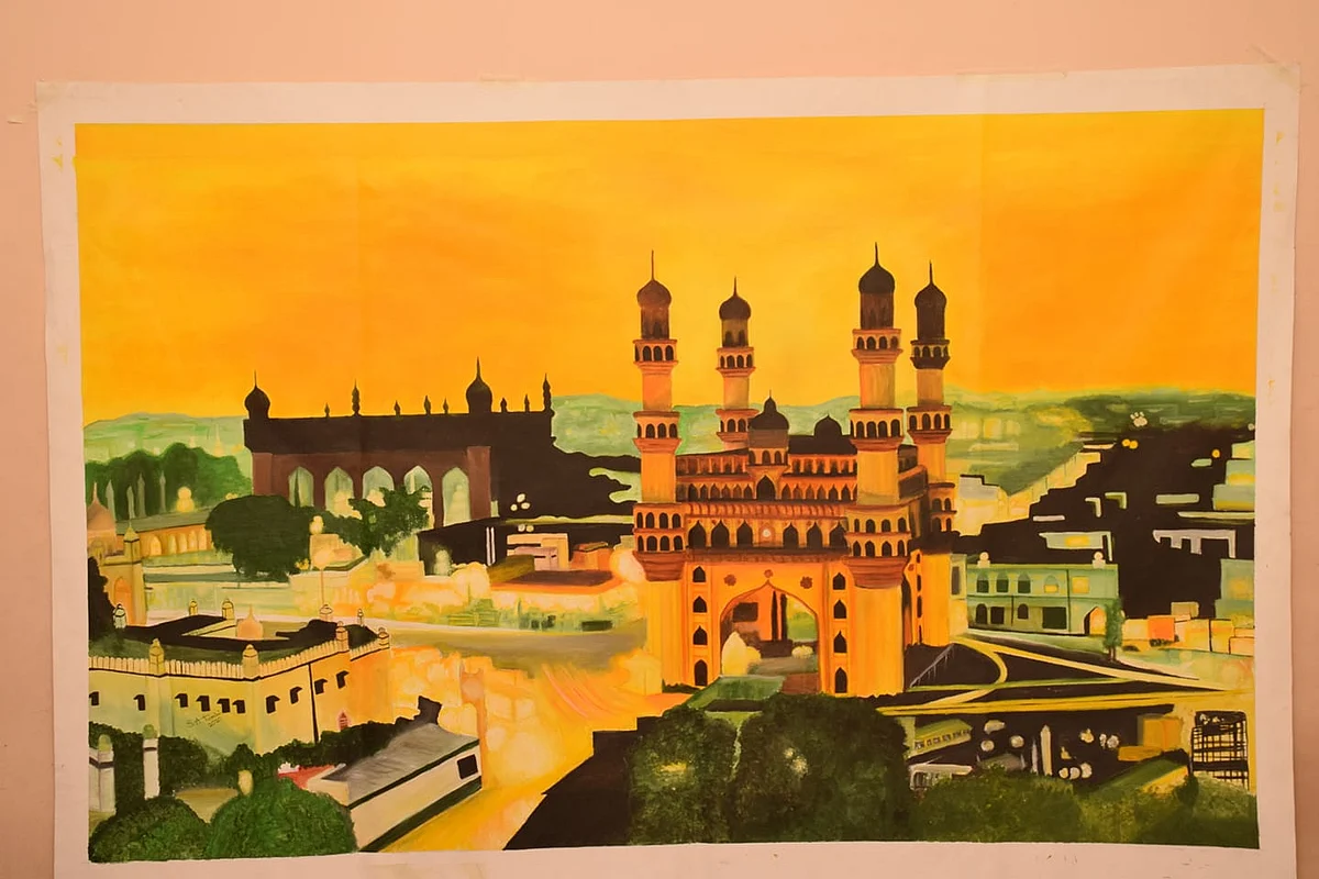 حیدرآباد سے نکل کر انگلستان تک پہنچے سیدہ اشنہ ترابی کی مصوری کے چرچے